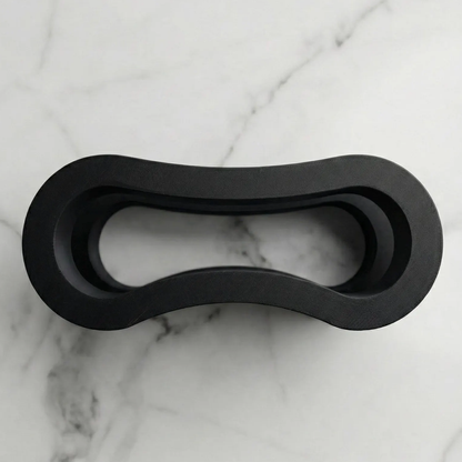 Curved Contour Vertical Notebook Cradle, Streamlined Upright Device Support For Neat Desktop Arrangement