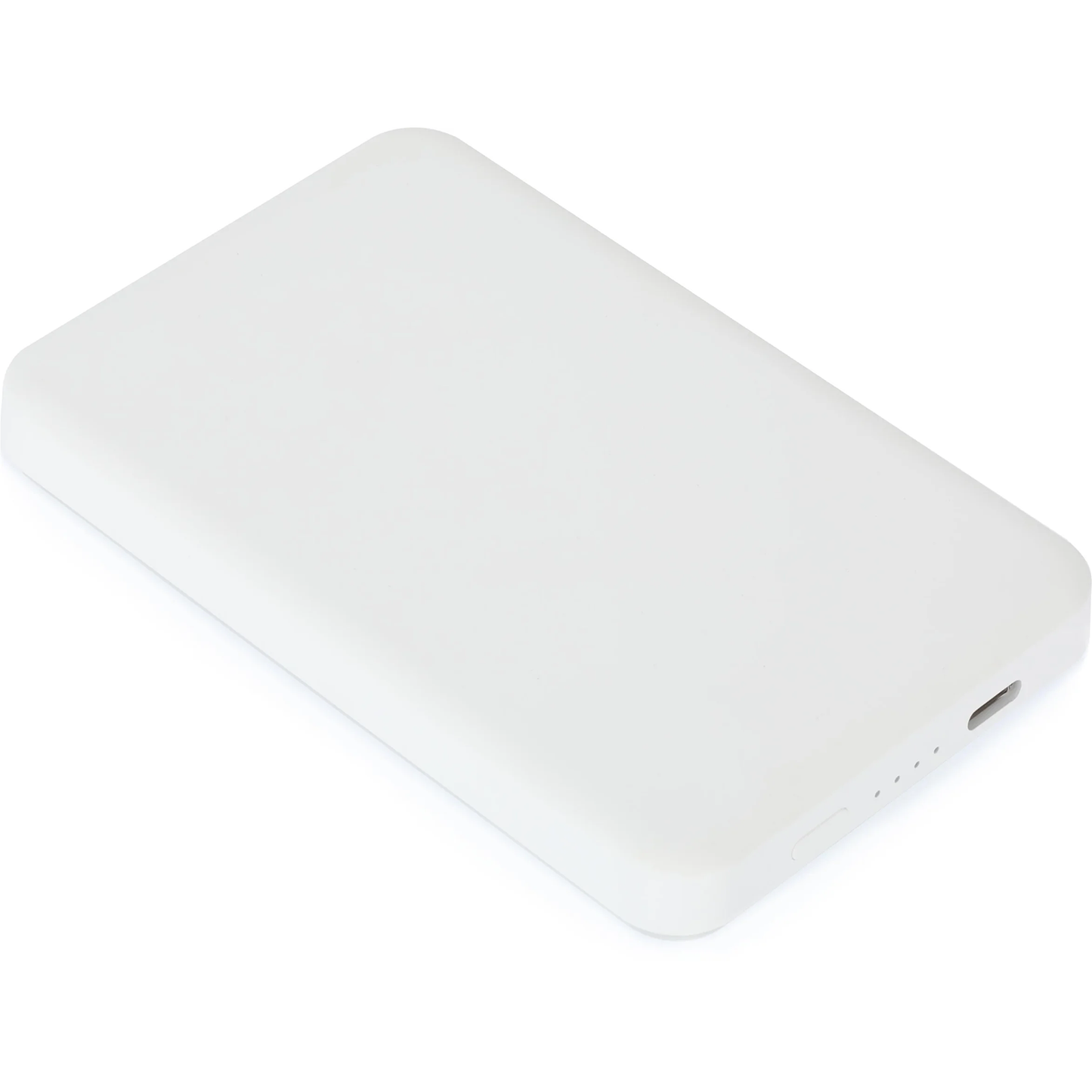 Slim Magnetic Wireless External Battery Pack, Lightweight Pocket-Sized Charger With Visible Power Level Indicators Power Bank