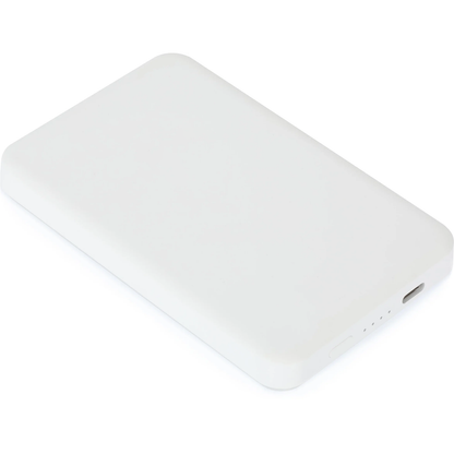 Slim Magnetic Wireless External Battery Pack, Lightweight Pocket-Sized Charger With Visible Power Level Indicators Power Bank