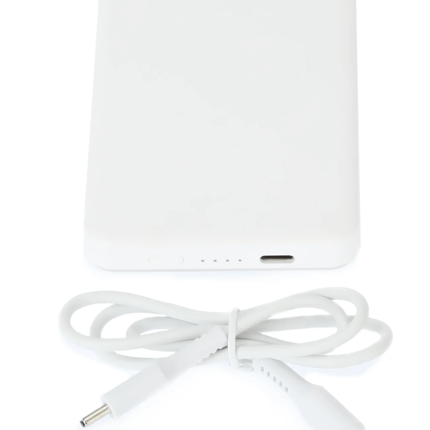 Slim Magnetic Wireless External Battery Pack, Lightweight Pocket-Sized Charger With Visible Power Level Indicators Power Bank
